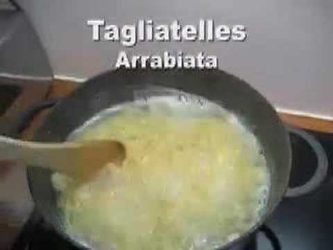 Recette Vido : tagliatelles arrabiata