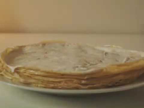 Recette Vido : mille crepes a la norvegienne