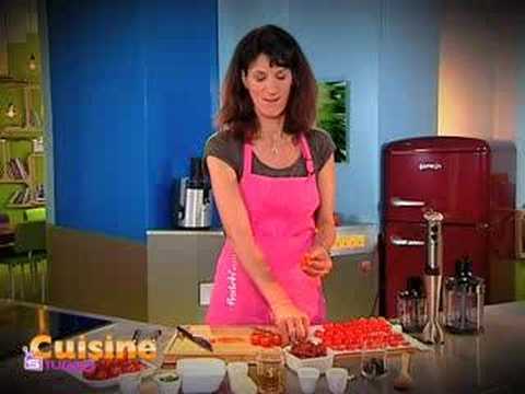 Recette Vido : mini champ de tomates farcies 
