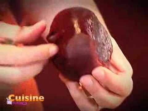 Recette Vido : mousse de betterave rouge et sa farandole 