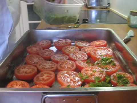 Recette Vido : tomate provensale