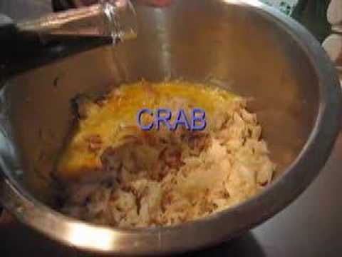 Recette Vido : croquettes de crabe