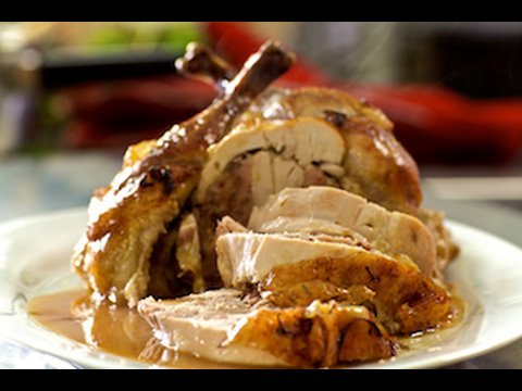 Recette Vido :  pintade farcie