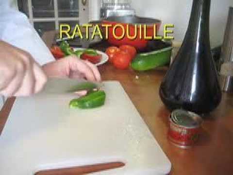 Recette Vido : ratatouille