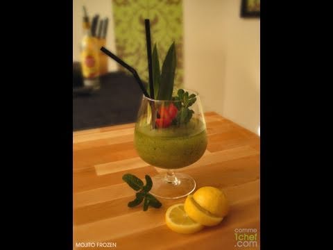 Recette Vido : mojito frozen